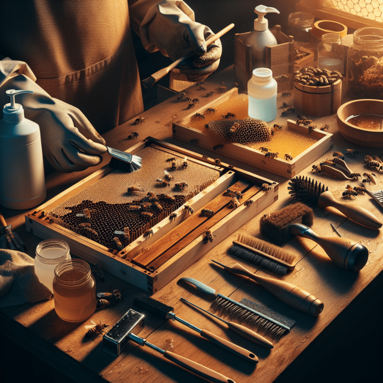 How to Clean and Sterilize Hive Equipment