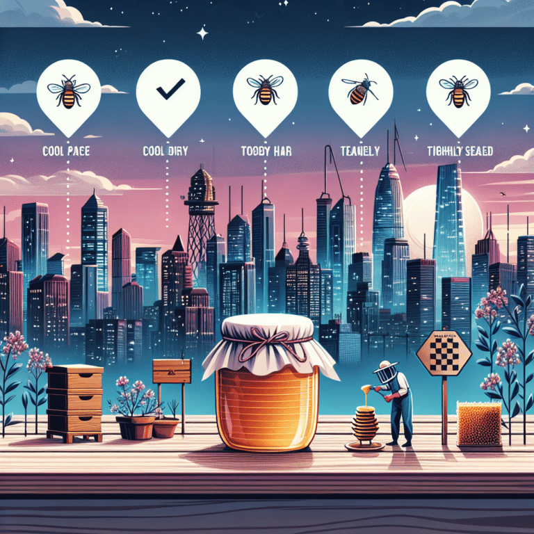 Tips for Storing Urban Honey Safely