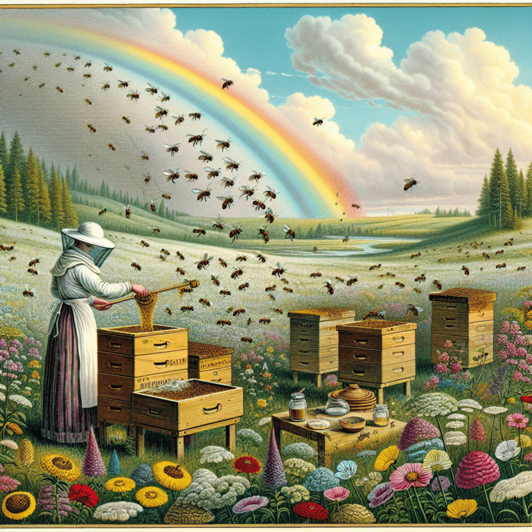 Feeding Bees Naturally During Scarce Seasons