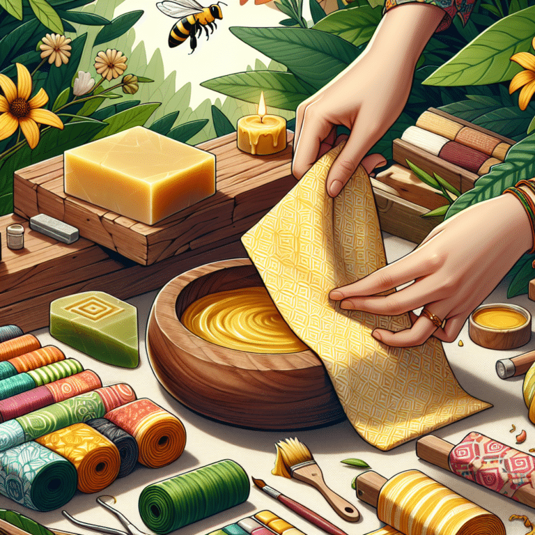 Sustainable Solution: Creating Beeswax Wraps