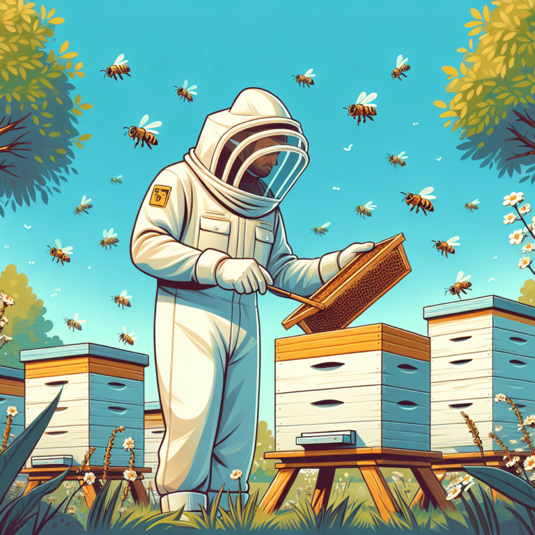 Inspecting Your Hive for Health and Safety