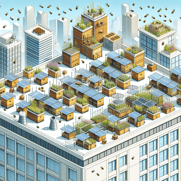 The Art of Space optimization in Urban Beekeeping