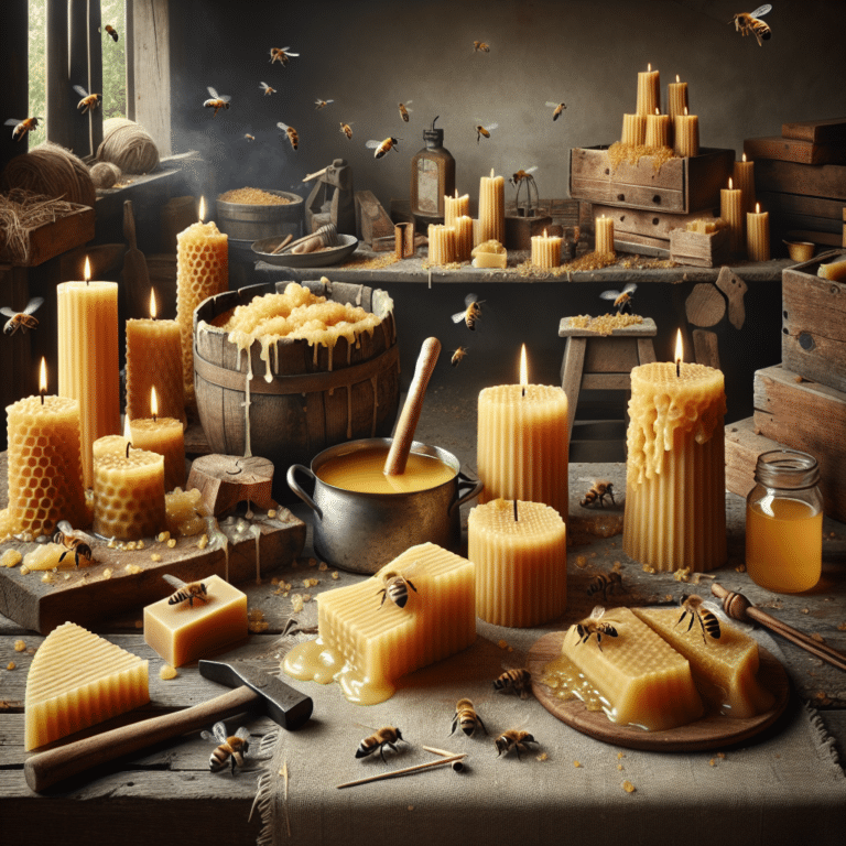 Making Natural Candles From Beeswax