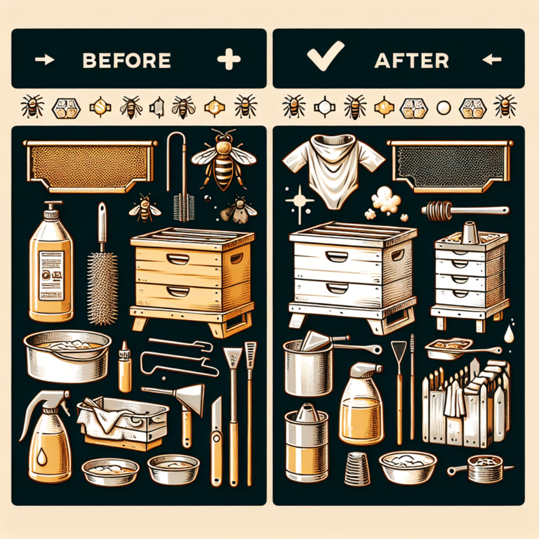 How to Clean and Sterilize Hive Equipment