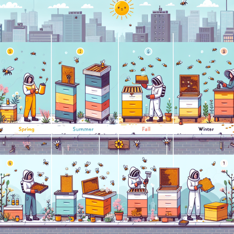 Seasonal Hive Maintenance Tips for Urban Bees
