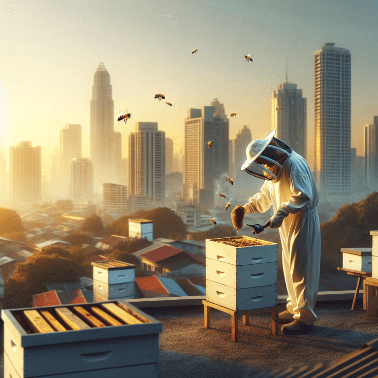 Inspecting Your Urban Bee Hive for Health and Safety
